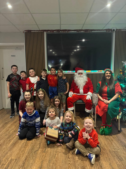 Under 9s Meet Santa