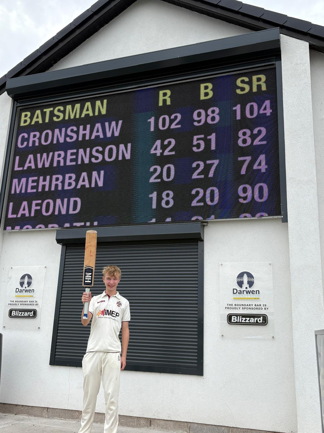 Maiden Senior Ton For Young Alex In 3s Win