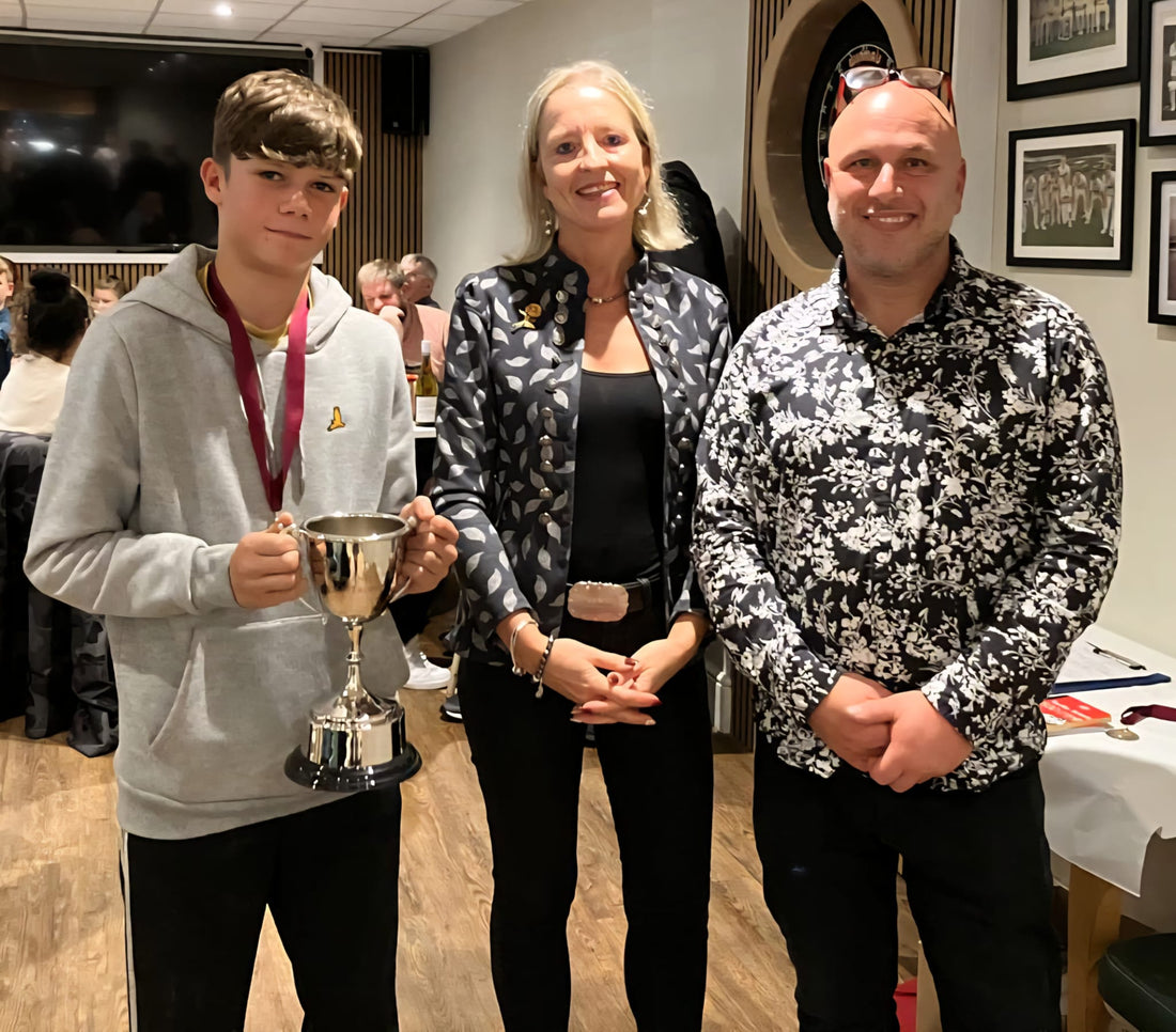 Under 13-15 and Ladies Presentation Night Winners